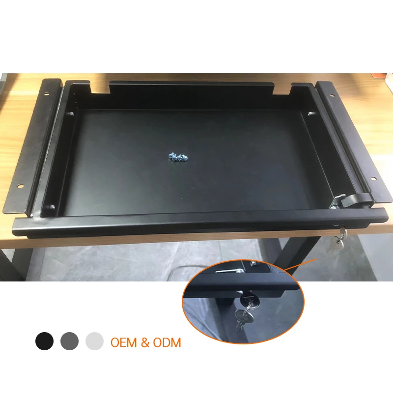 Organizer Per Cassetti Da Scrivania In Legno Massello – 21x7,5x14,5 Cm Con Coperchio Scorrevole E Cassetti Estraibili
