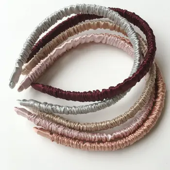Wholesale Fashion 100% Silk Headbands Vintage Hair accessories for Women