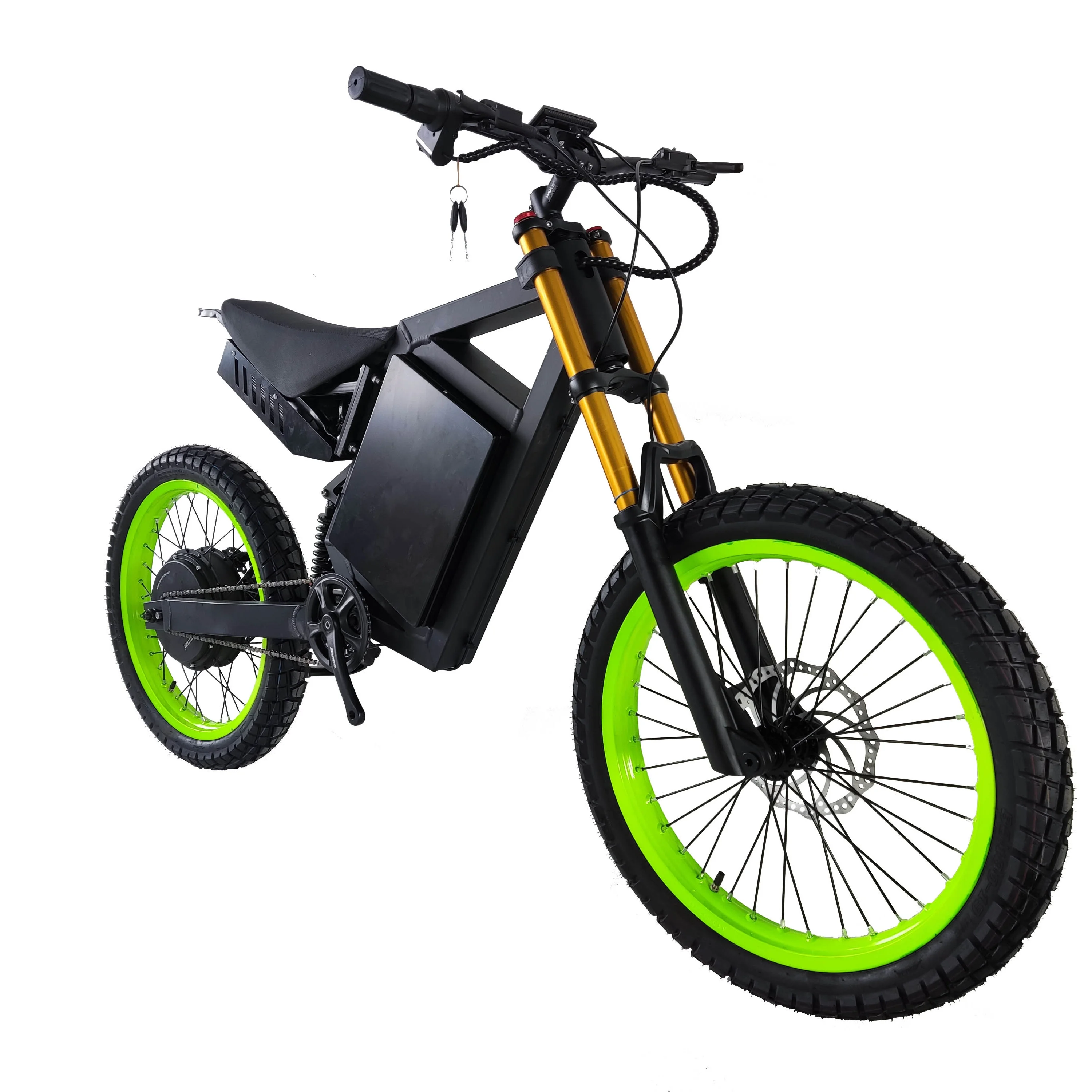 Geofought CS20 12000W Electric Bike with Full Suspension & 19
