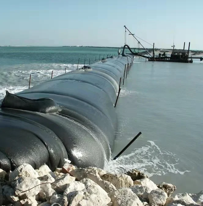 High Tenacity Polypropylene PP Sludge Dewatering Geotextile Tube Bag Geotube