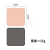 Pink and gray coasters