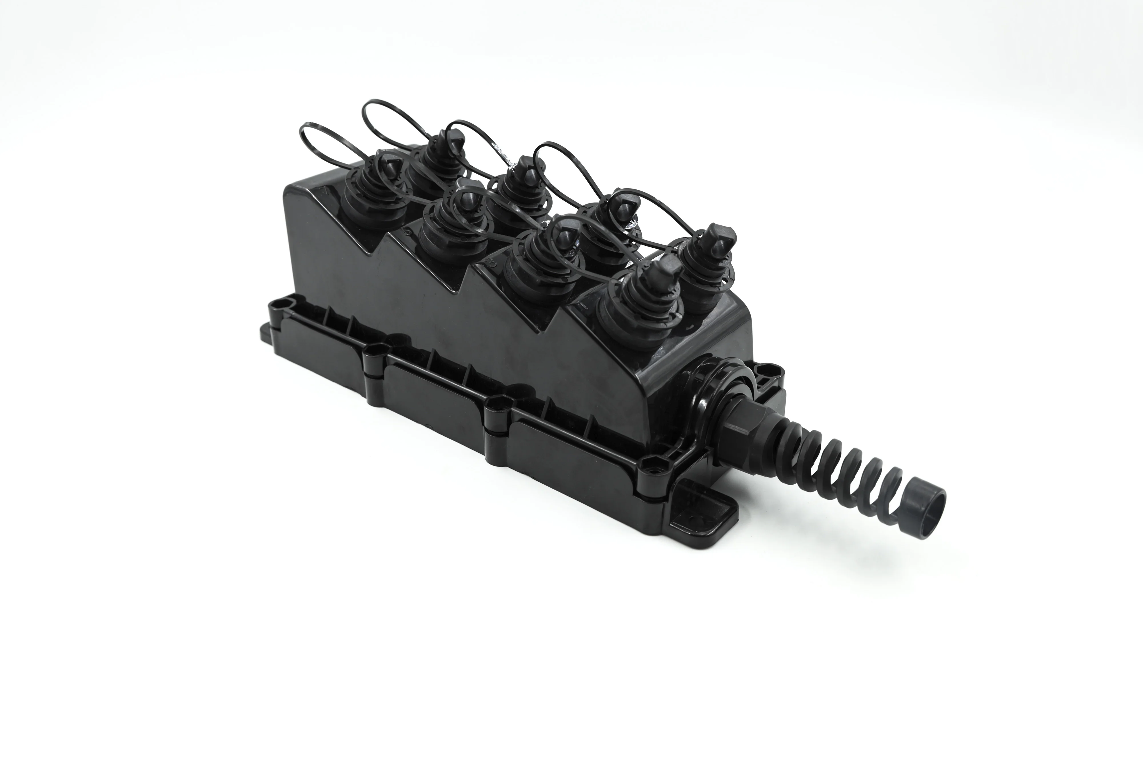 SC APC FTTA Fiber Optic Termination Box FTTH 4 Ports With 1x4 Splitter