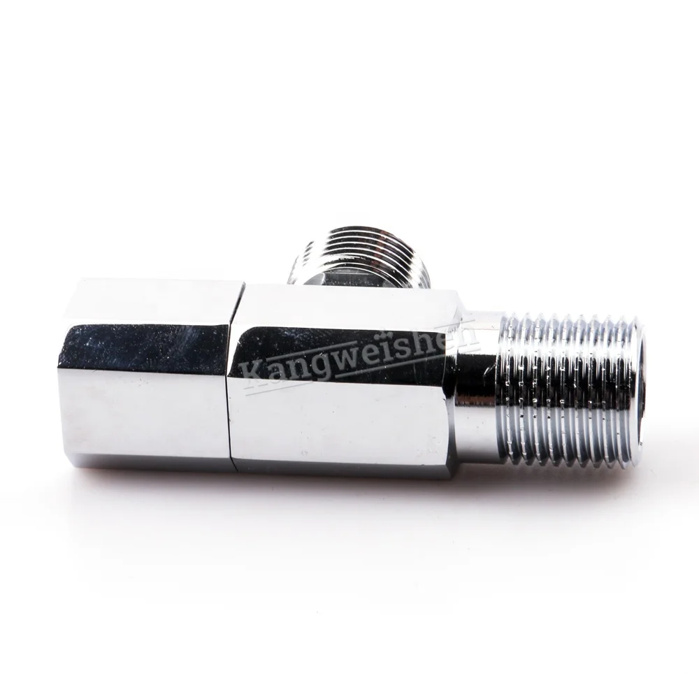 home use high-end durable brass water saving angle stop cock valve