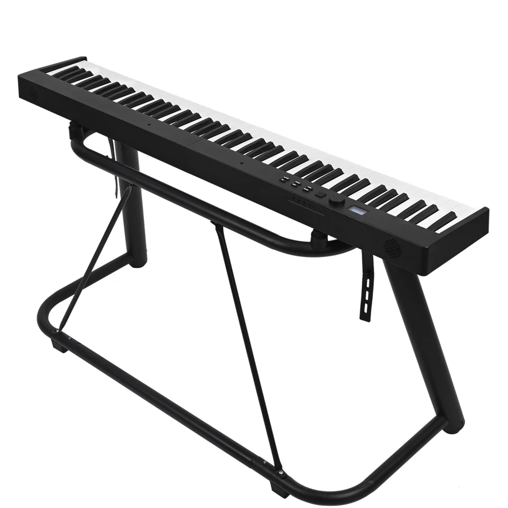 PJ88C 折りたたみ式88鍵デジタルピアノ - スピーカー・バッテリー付き