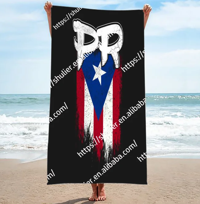 Pure⭐️Rican Borinquén Beach Towel | Puerto Rican Coquí Pure⭐️Rican Borinquén Beach Towel | Puerto Rican Coquí