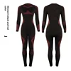 Women's black and red