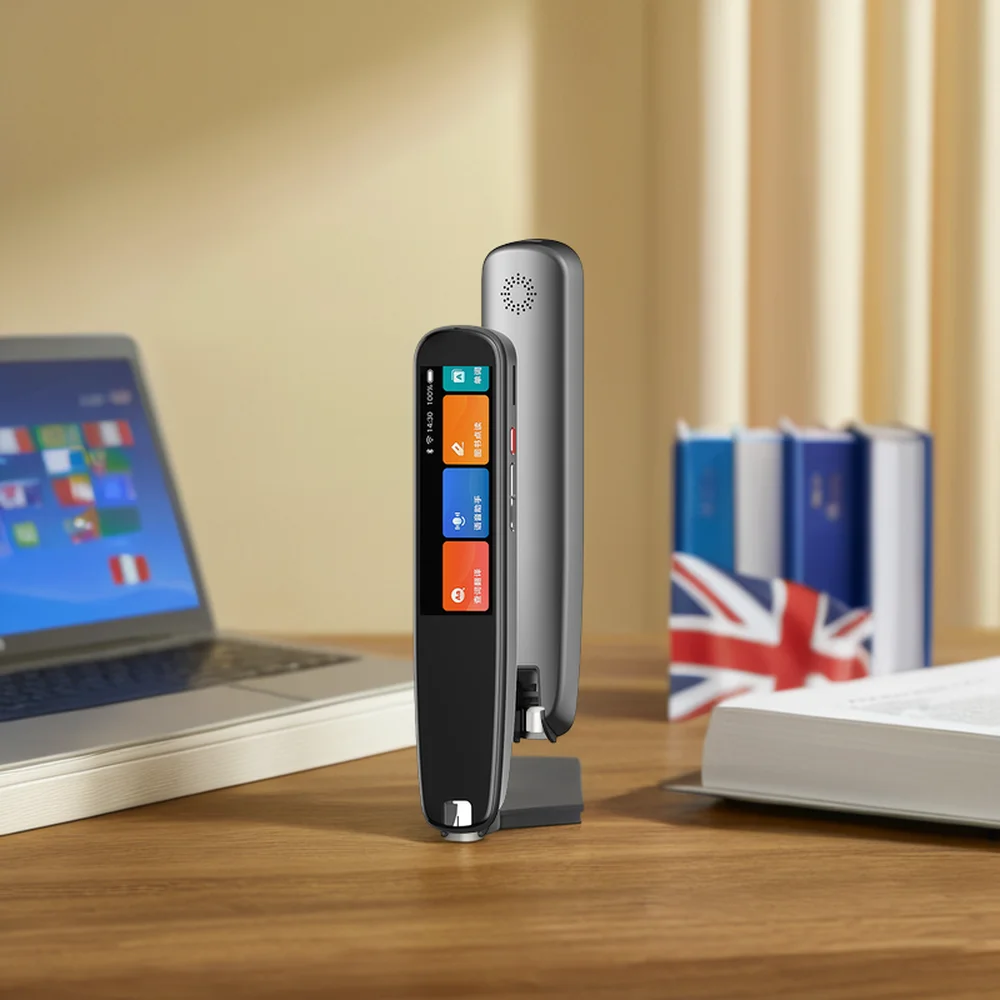 Portable Voice Language Translator Online Offline Translation Device Touchscreen Scan to Translate Min Pocket Smart Scanning Pen