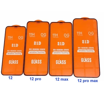 21d 9d factory wholesale for iphone 12 screen protector 21d 9d for iphone 12 11 tempered glass for iphone xs x pro max xr 8 7 6
