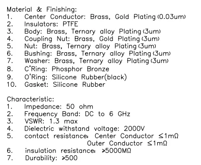 product lwmc top grade silicone rubber connectors rf n male clamp for mp hyperflex5 cable-7
