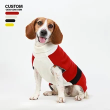 Factory customize Multicolor Pure Cotton Dog Christmas Sweater Designer Dog Sweater Green Knitted Pet Sweater Christmas