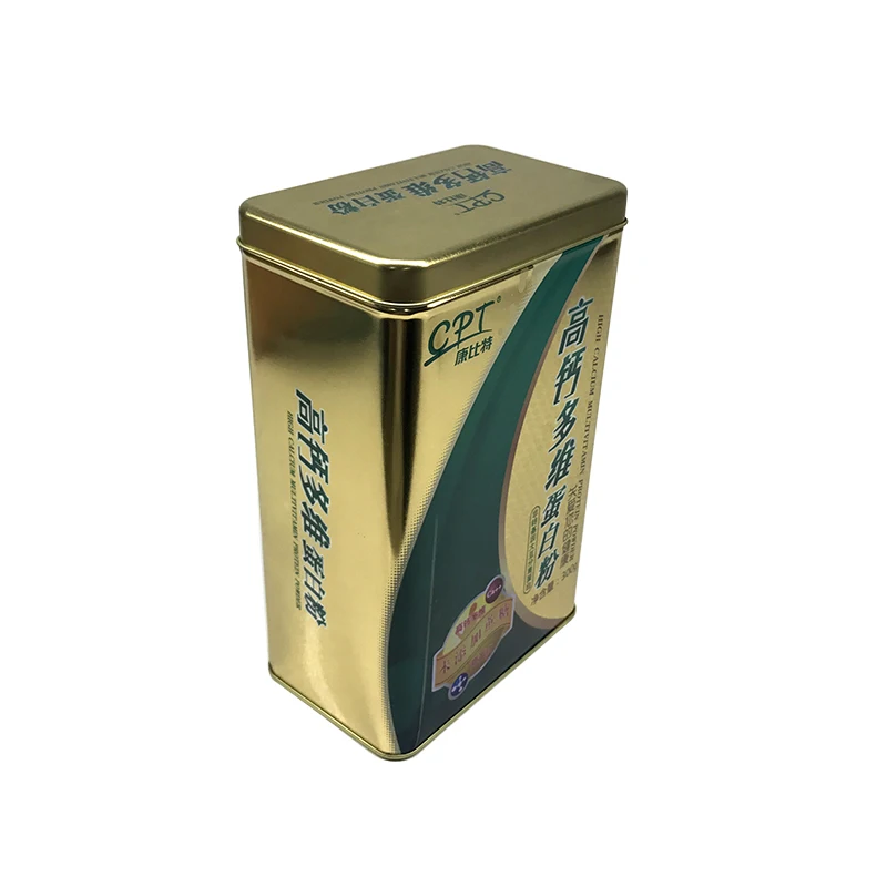 A Good Metal Storage Case for Packing Tea Coffee or Some Other Powder