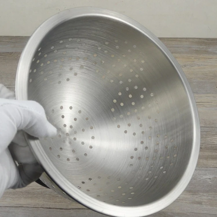 Stainless Steel German Colander Export Quality In Matt And Shiny
