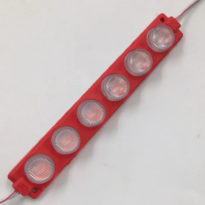 6w 3030 6 LED Module Strip Light Ce DC 12V IP67 OEM 20 75 Injection Led Modules Light Box Led Canopy Light Waterproof 100 180