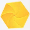 15cm golden hexagon
