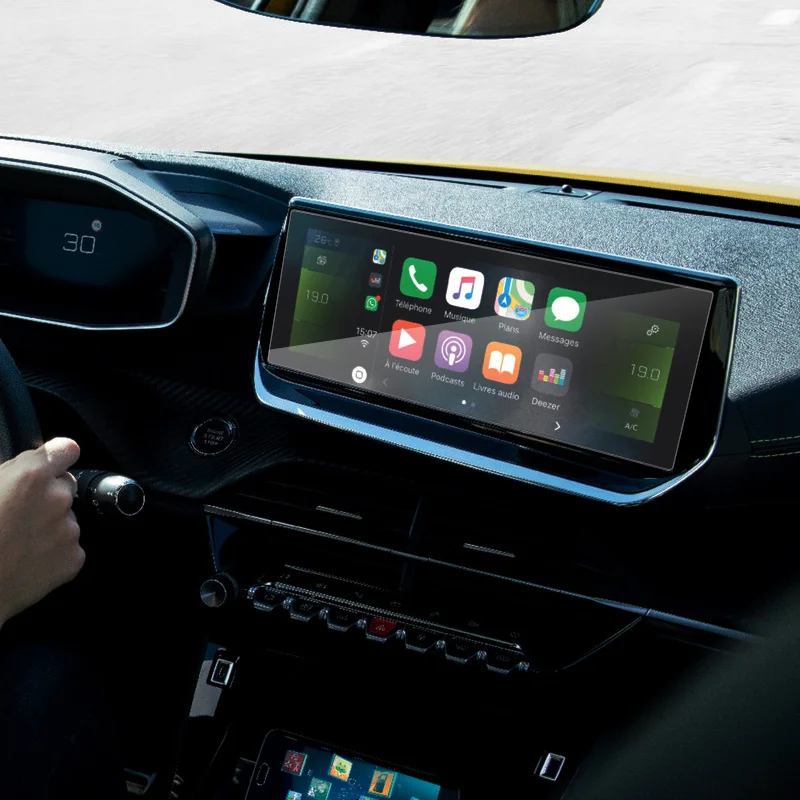 Vetro Temperato Da 10 Pollici Per Schermo GPS Di Peugeot 308 SW E 408 (2022-2023) – Protezione Antigraffio, Alta Trasparenza, Installazione Semplice E Senza Bolle - 5