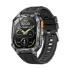 Black Silicone Strap