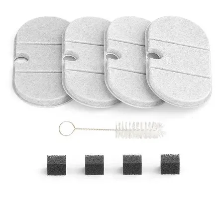 Petrust 6 Pack Filters for Ultra Quiet Pet Water Fountain Replacement Filters for Cat Water Fountain