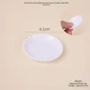 Plato blanco de 4 cm - N.º 29