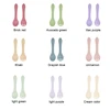 Silicone spoon and fork