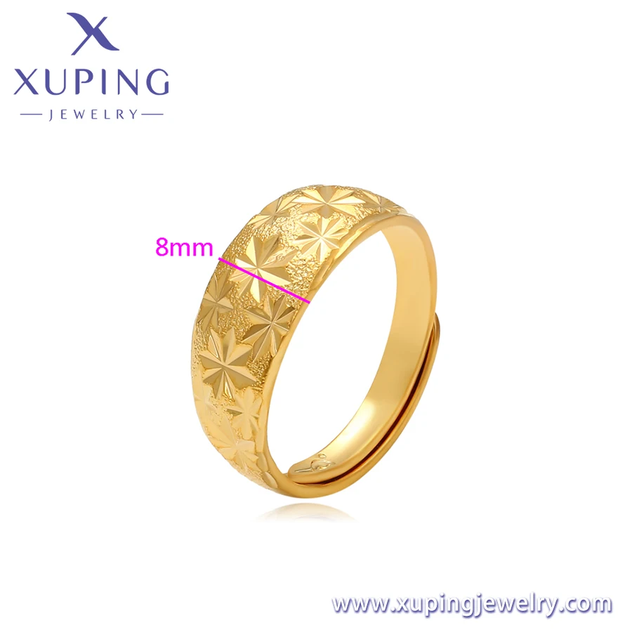 05R100160 Xuping Jewelry Fashion Embroidery Ring - 24K Gold
