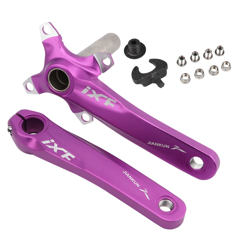 バイククランクセット 170Mm 104BCD MTB/BMX用チェーンリングボルト付き