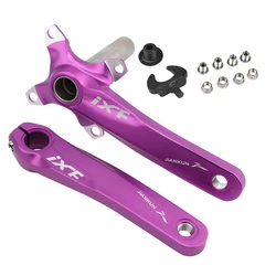 バイククランクセット 170Mm 104BCD MTB/BMX用チェーンリングボルト付き