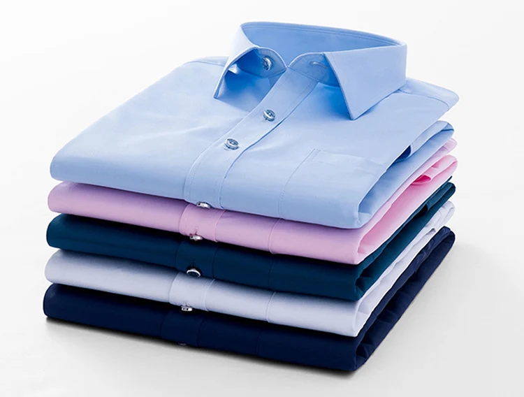 Mens Formal Wrinkle Free Dress Shirts 
