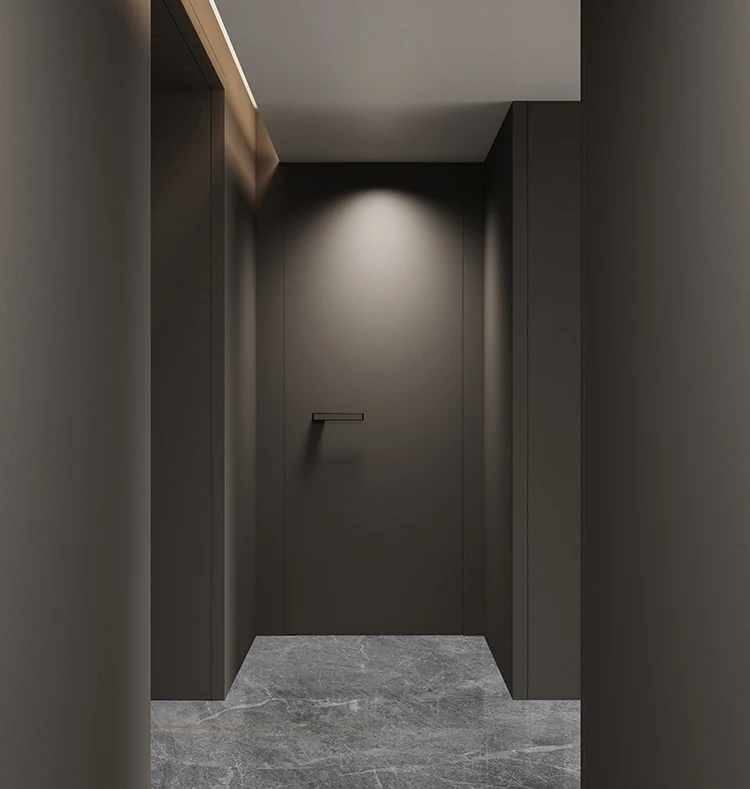 Melinco Moderner unsichtbarer Verbund-Innenschrank, hochwertiges Design, Brandschutz, für Heim- und Büronutzung, nach Maß