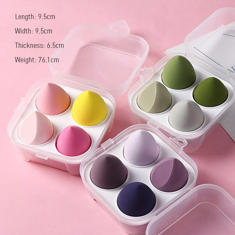 Wholesale Custom Logo Latex Free Makeup Sponge Smooth Beauty Egg ...