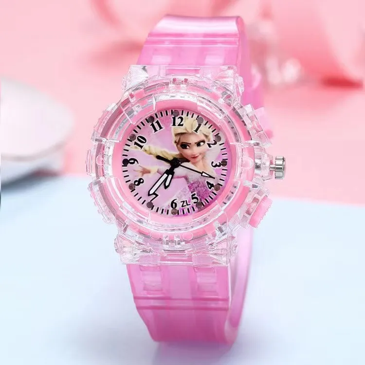 New Styles Frozen Princess Anna& Elsa Children Watch Toys Fashion