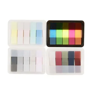 Index Tabs Index Flag Instruction Sticker Neon Sticky Note Bookmark Transparent Notepad School Supplies Stationery Sticky Note