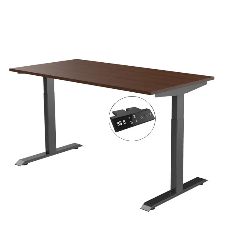 RISE up Electric Adjustable Height Standing Desk Frame with Memory Control