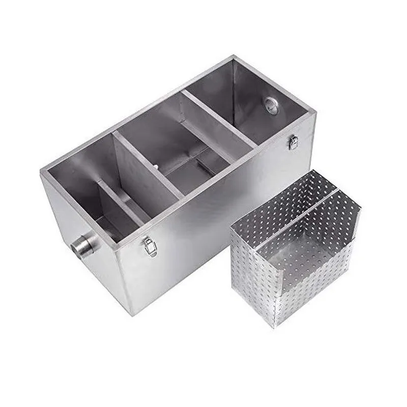 grease oil interceptor trap barbecue grill grease trap grease