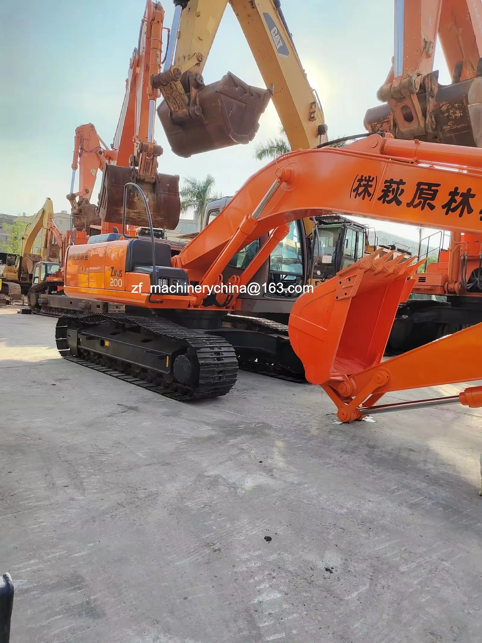 2022 Used Hitachi ZX200-6 Excavator HQ Low Energy