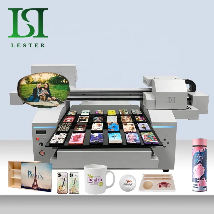 LSTA1A2-703 2022 High Quality 6560 Inkjet Gift Items UV Printer Directly Print on Wood with Zero Line, Wood Printing Machine