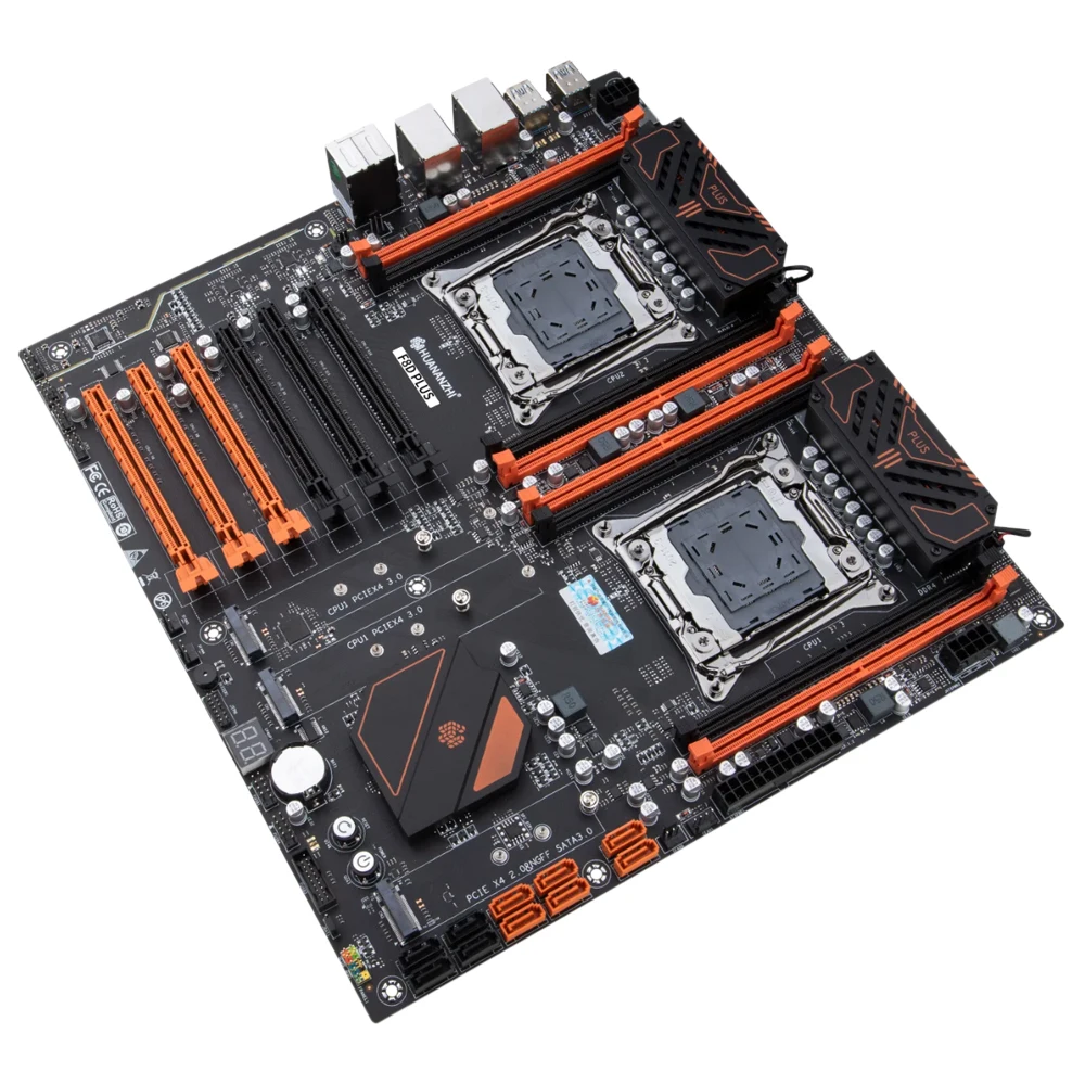 HUANANZHI X99-F8D マザーボード デュアルCPUソケット X99-F8D V2.0-HUANANZHI