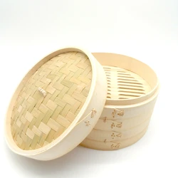 High Quality Bamboo Food Steamer Lifestyle Cookware