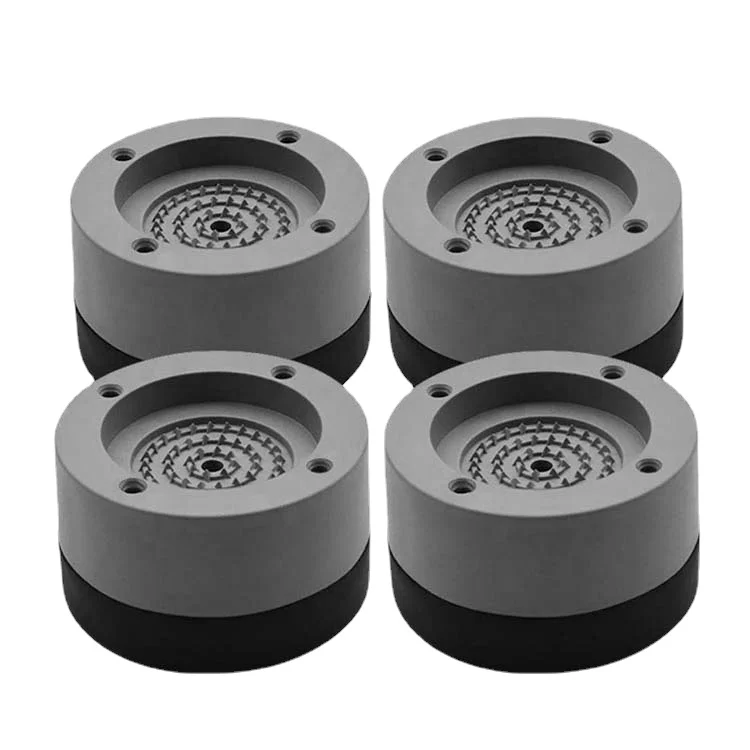 best anti vibration pads for washing machines ECARES Anti Vibration Pads, 4 Pcs, Universal Anti-Slip Design, Washing  Machine Anti Vibration Pads, Washing Machine Feet, Shock Absorber Pads, Isolation  Rubber Feet, Noise Reduction Pad, Gray-Black. Buy, Best Price. Global  Shipping main image 1