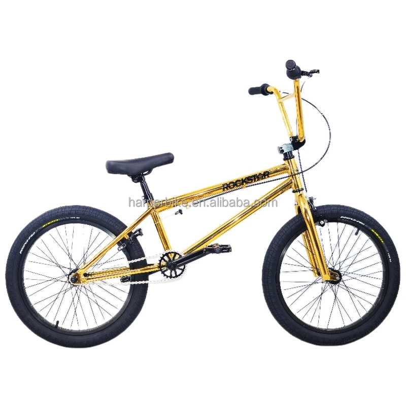 GOLD Color BMX 20 Inch Freestyle Bicycle - Unique & Durable