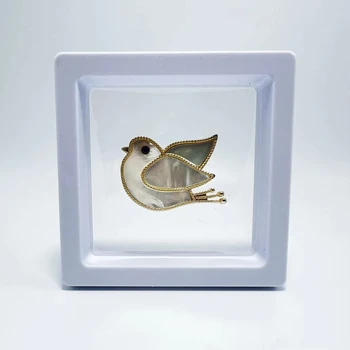 Custom Wholesale Women Copper Brooch With Bird Shaped Cufflinks Pin Buckles And Corsages