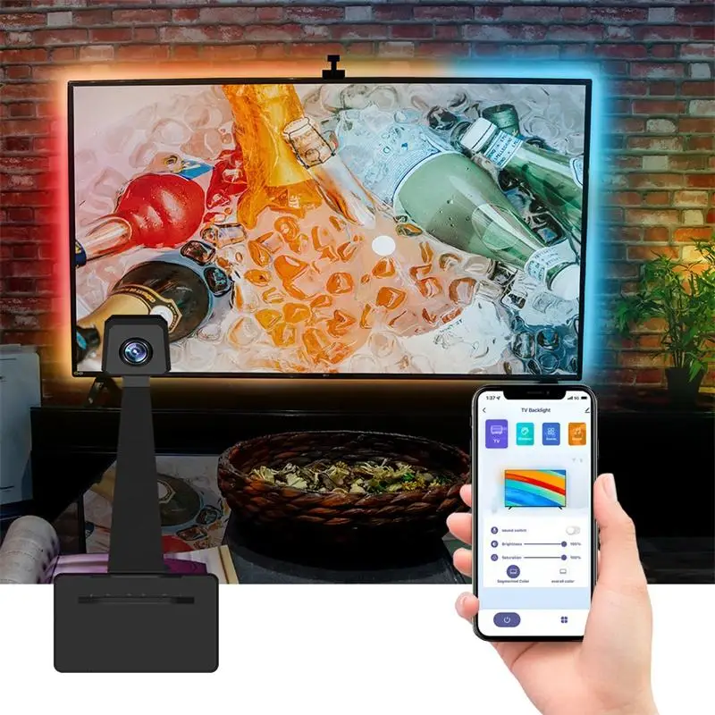 OHANEE 12V Video Game Alexa Google Home Ambient TV Backlight