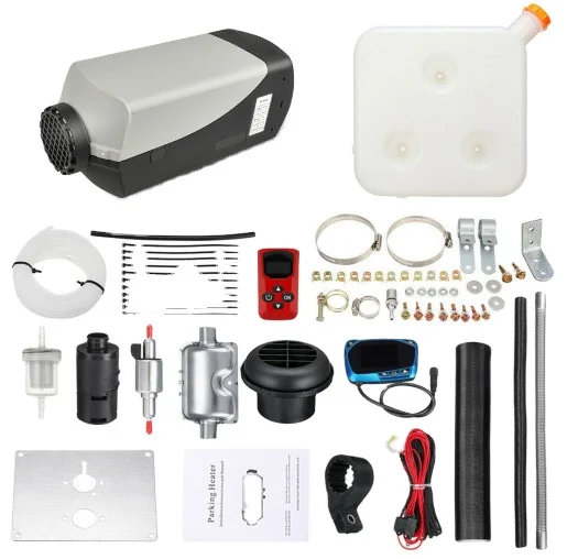 LCD Remote Control Car Heater 12V 24V Parking Air Heater 5kW 8kW 2kW Diesel Air Parking Heater