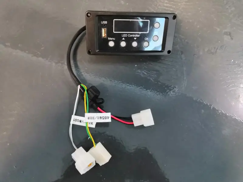 Bus Stop Announcer with Bus Led Sign S230 by Hand
