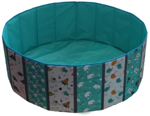 Hot Sale Safety Kids Ball Pool Soft Folding  Ball Pool Colorful Cloth Ball Pool