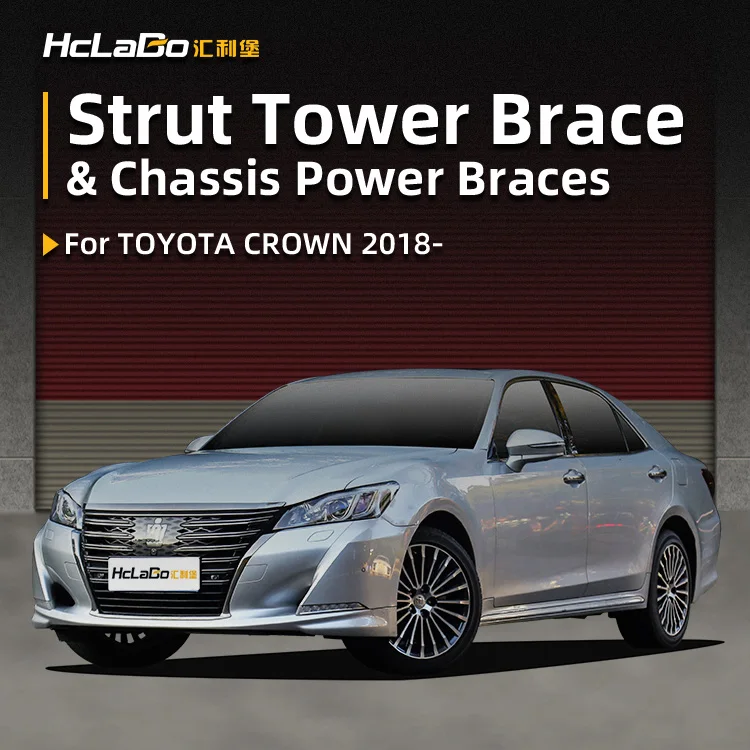 Strut Tower Brace Bar For Toyota Crown 2018 Vehicle Car Chassis Power