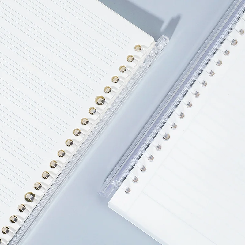 Многоцветный 26 кольцевой зажим для переплета прозрачные пластиковые зажимы открывания краев офисной бумаги