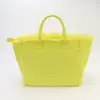 Borsa tote gialla