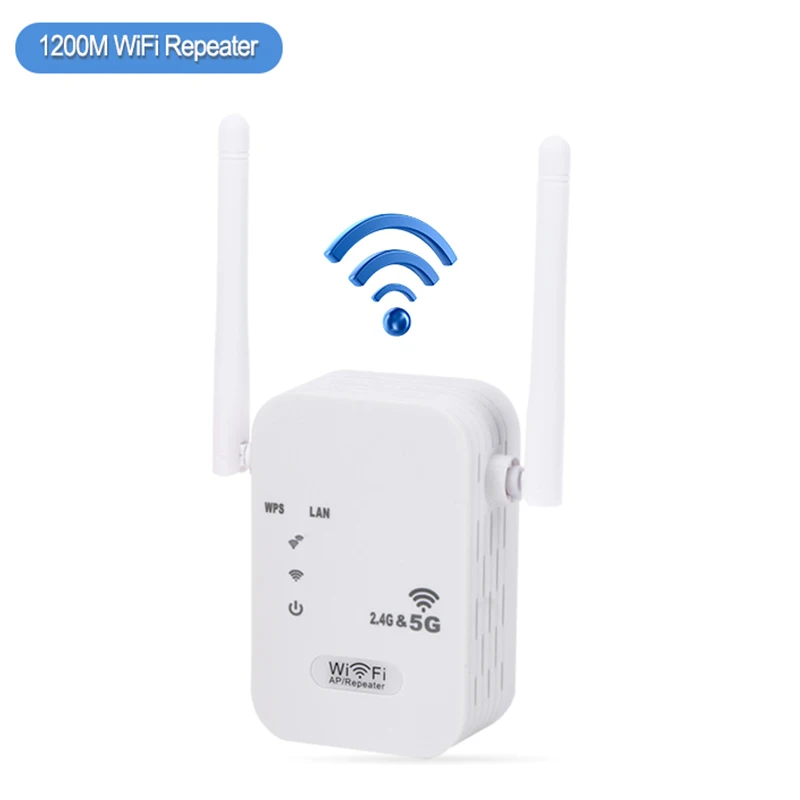 Amplificatore WiFi Per Esterni IP65 – Ripetitore Resistente Alle Intemperie, 2,4 GHz, 300 Mbps, Antenna Nascosta, Range Fino A 200 Metri