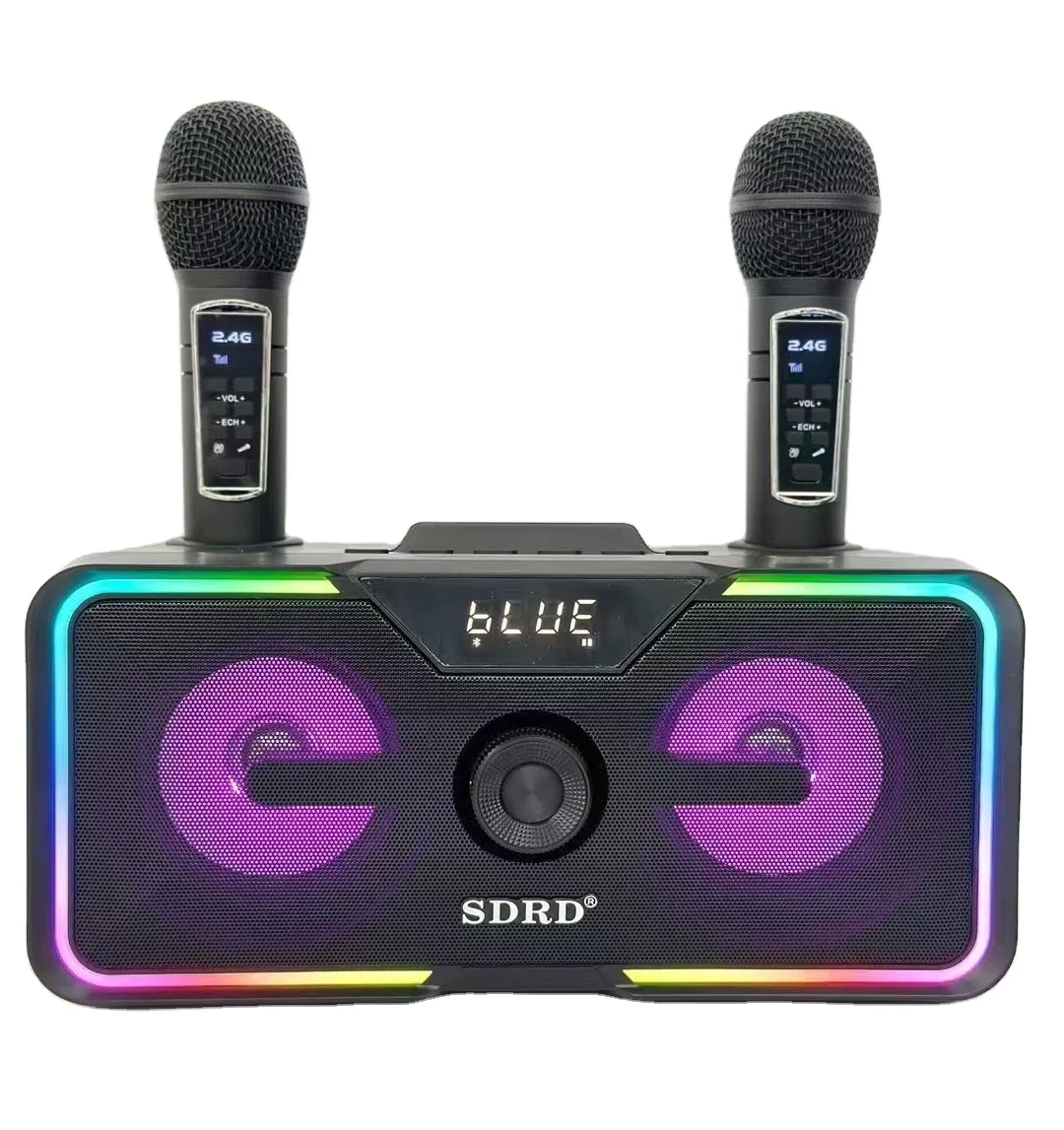 新製品 SDRD SD-215 プロ仕様 LED搭載 ポータブル マイク付き 屋外対応