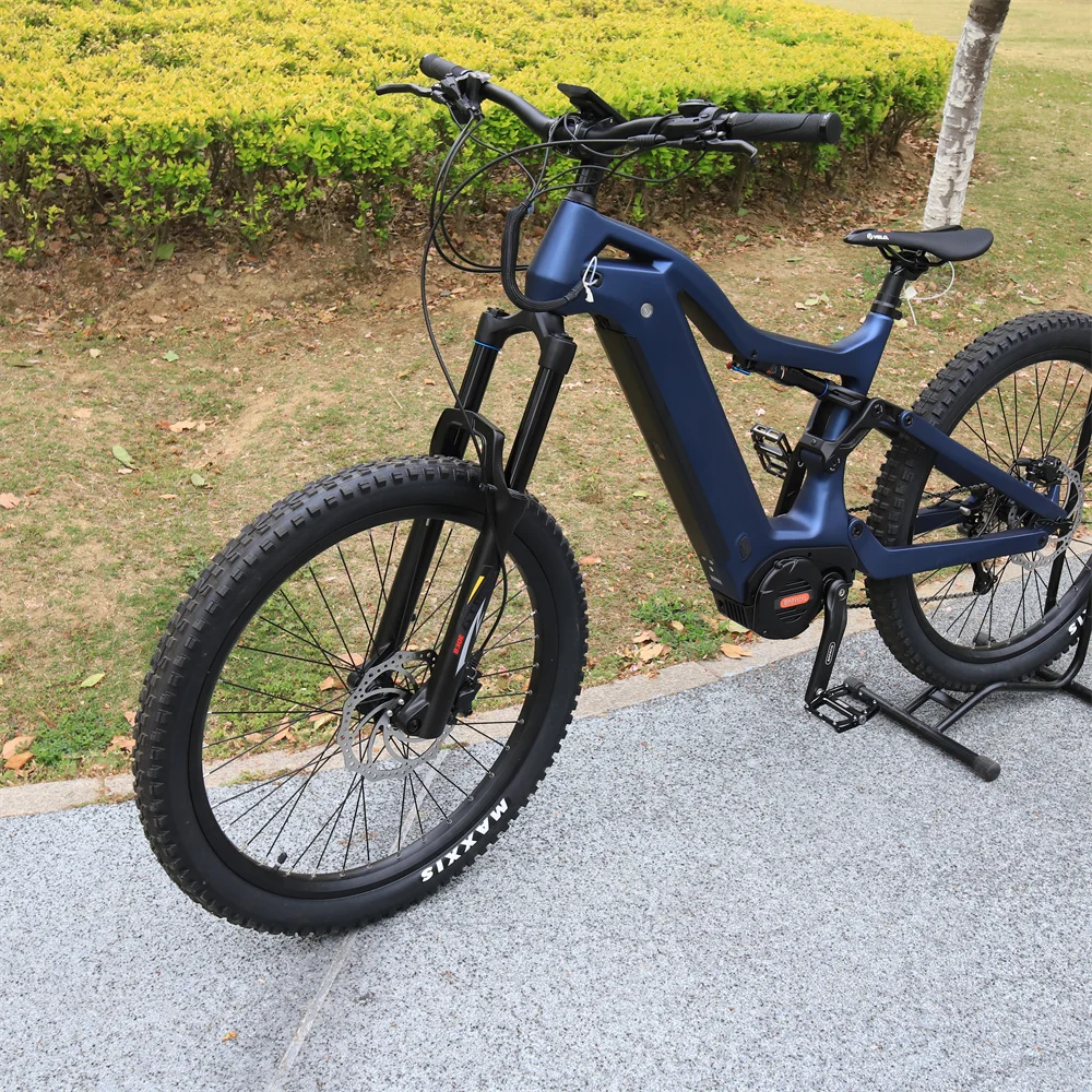 Bafang ultra Max Frame Bafang 1500w 160 Ebike Mid Drive 29er Full  Suspension Mtb Electric Cycle Bike Velo Electrique Emtb Bafang